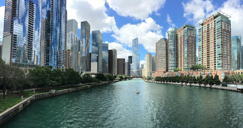 A view of the City of Chicago